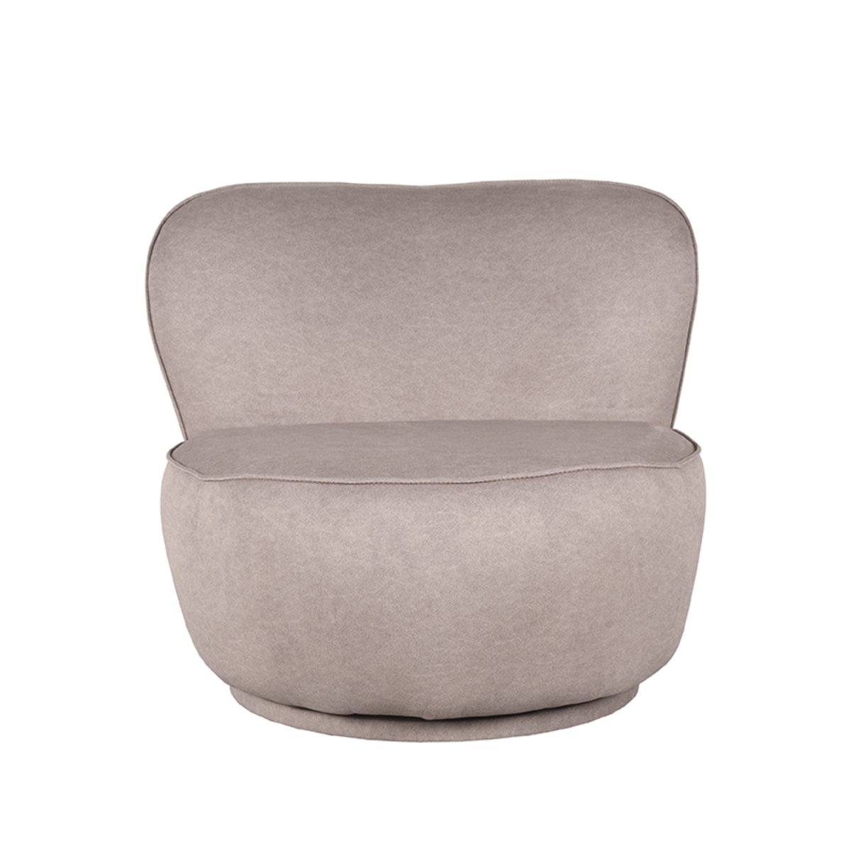 LABEL51 Fauteuil Bunny - Taupe - Microfiber - One Size