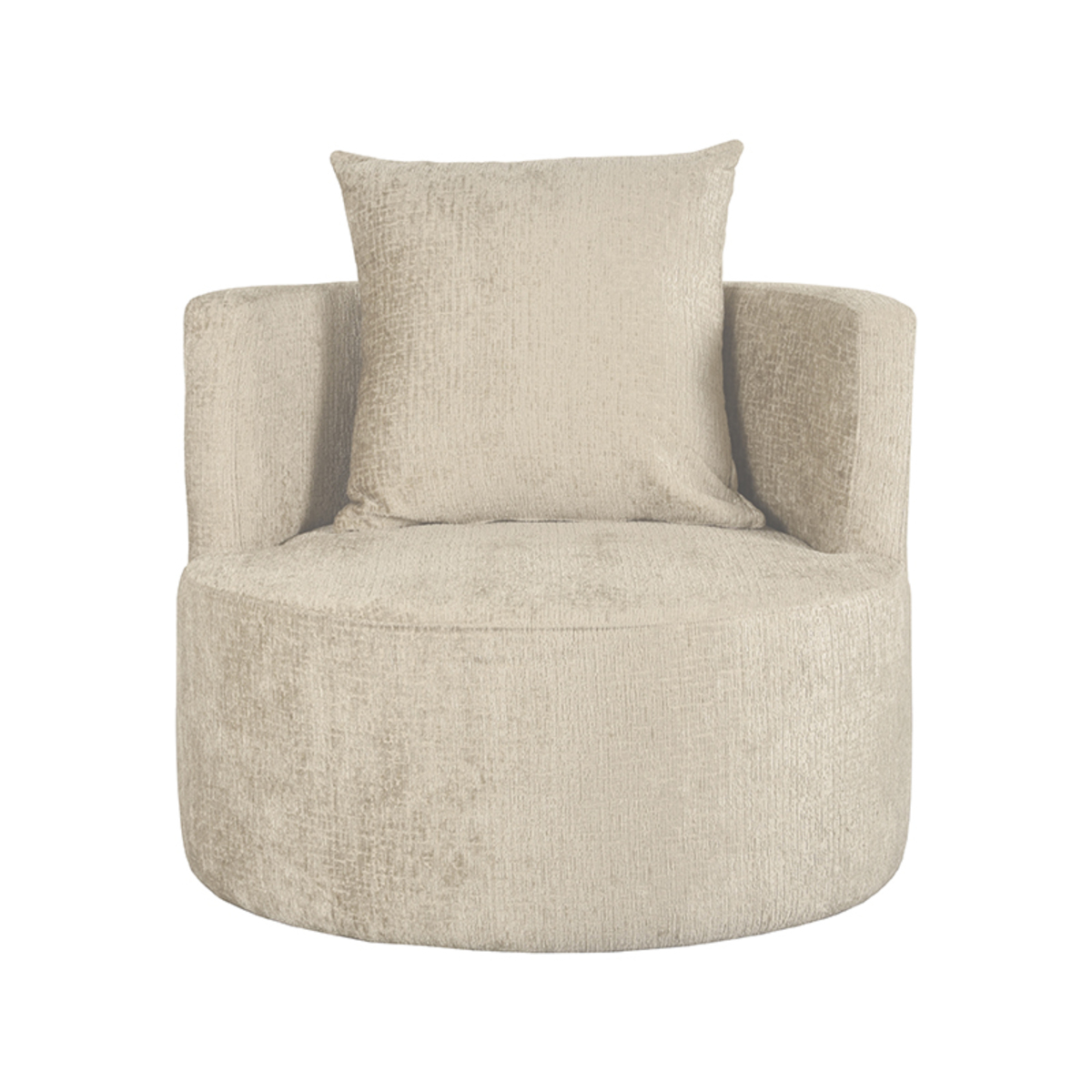 LABEL51 Fauteuil Evy - Beige - Elegance - 90 cm