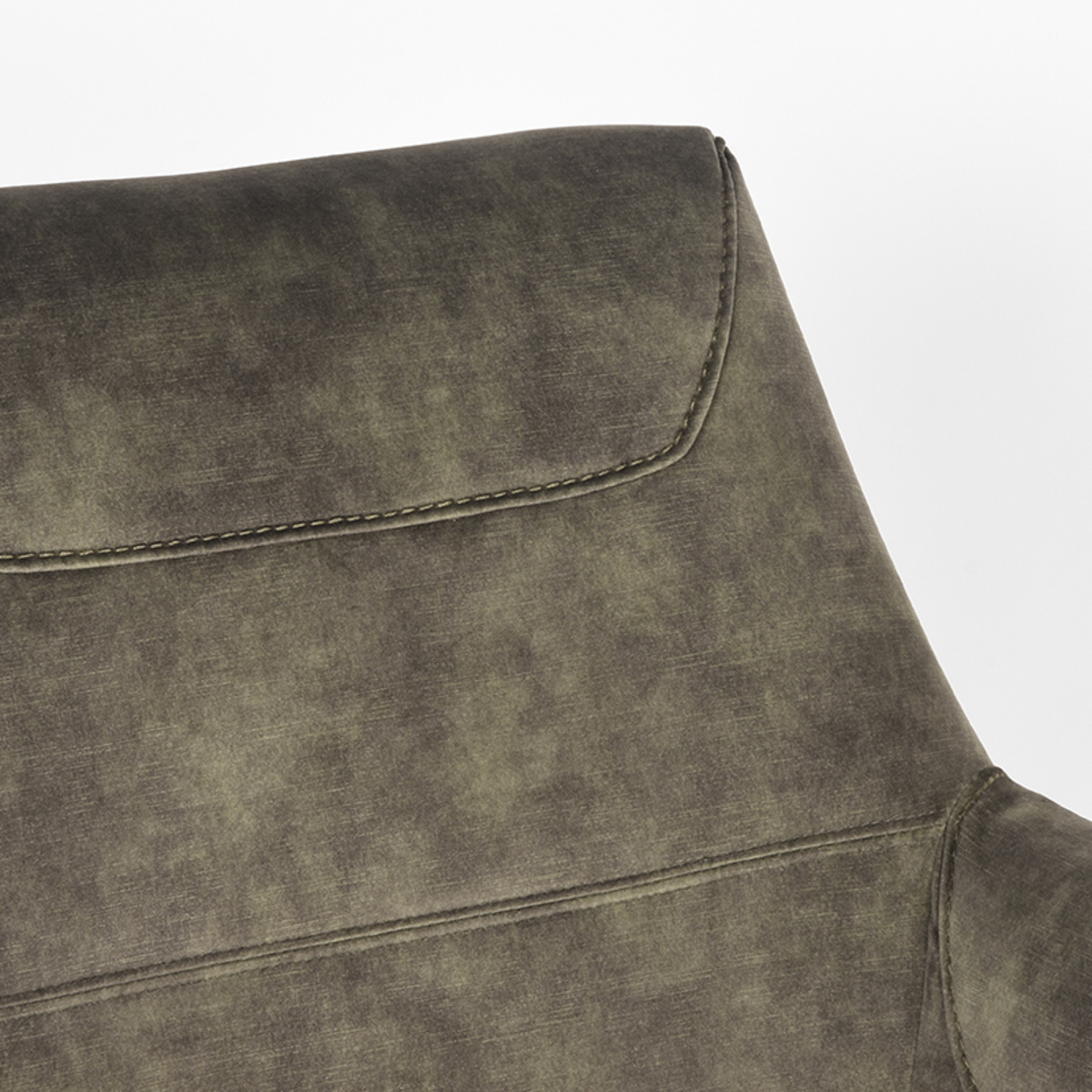 LABEL51 Fauteuil Toby - Hunter - Velours - One Size