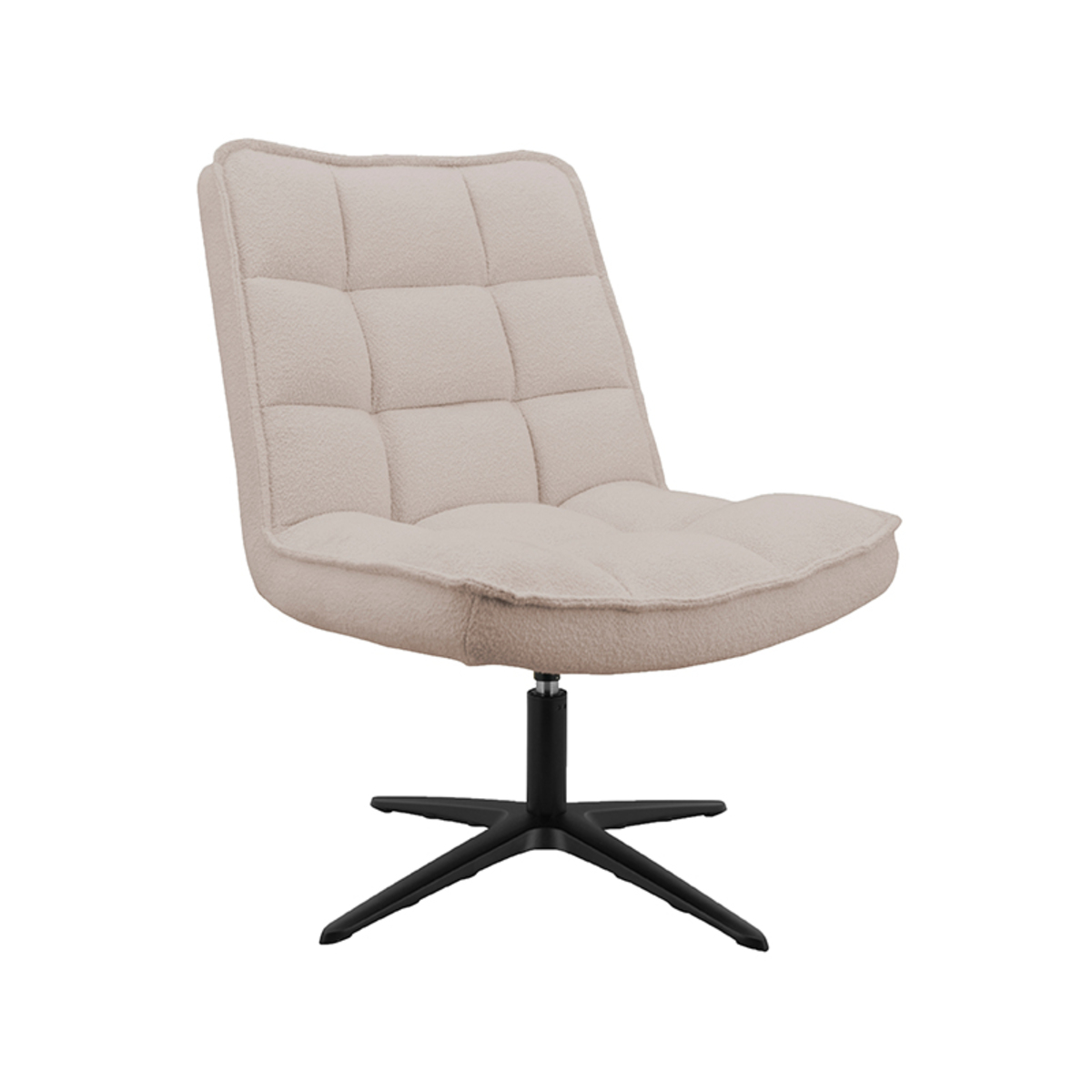 LABEL51 Fauteuil Vince - Naturel - Boucle - One Size