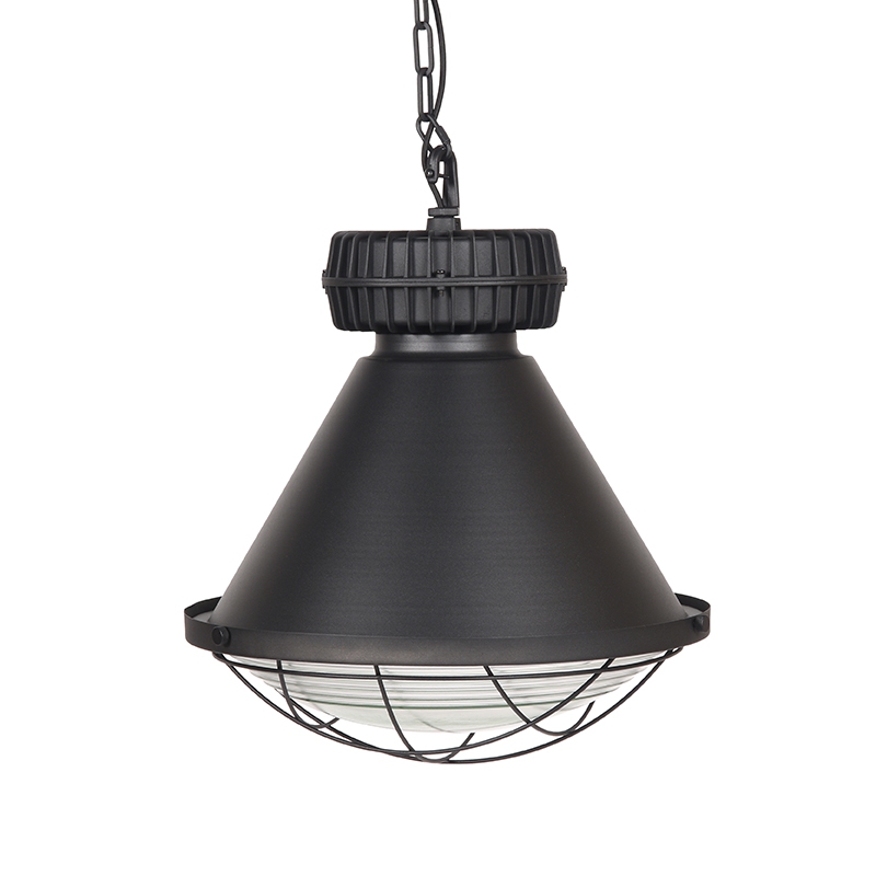 LABEL51 Hanglamp Duisburg - Zwart - Metaal