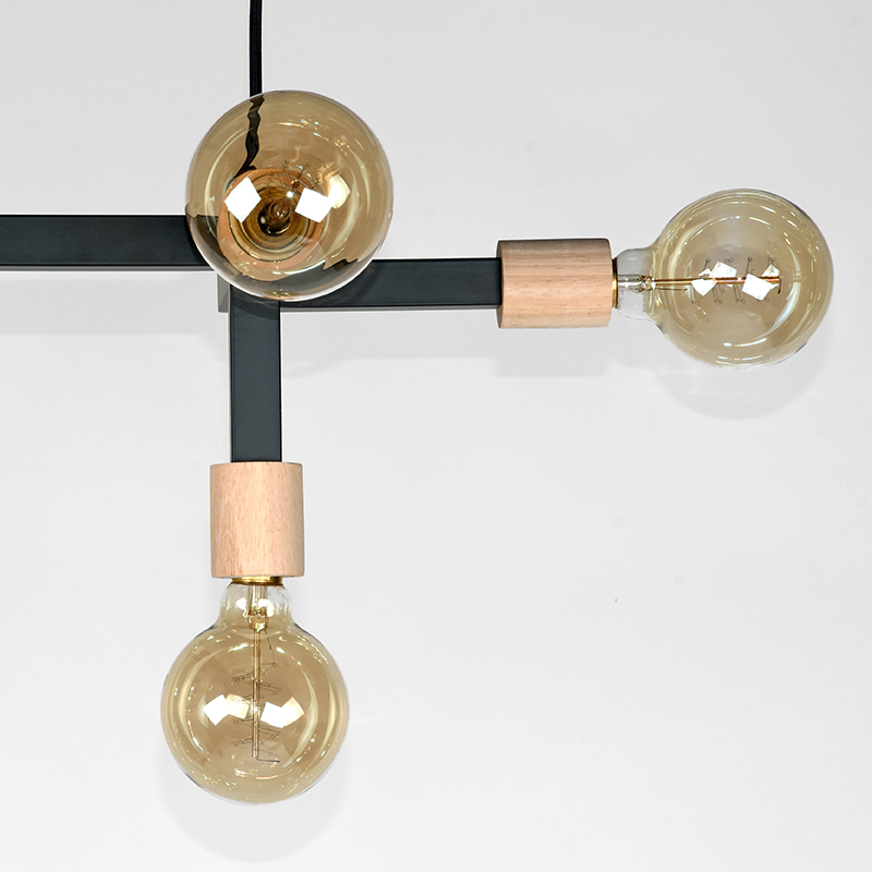 LABEL51 Hanglamp Loco - Zwart - Metaal