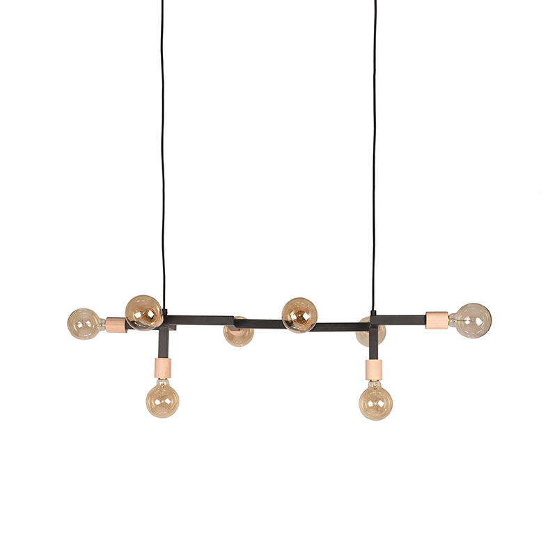 LABEL51 Hanglamp Loco - Zwart - Metaal