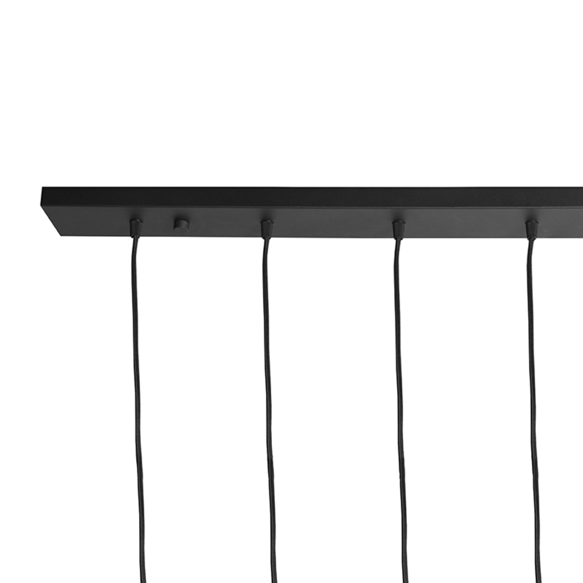 LABEL51 Hanglamp Timber - Zwart - Metaal
