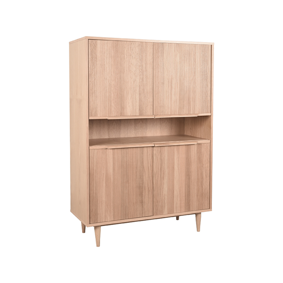 LABEL51 Bergkast Jule - Naturel - Eiken - Hoge Kast