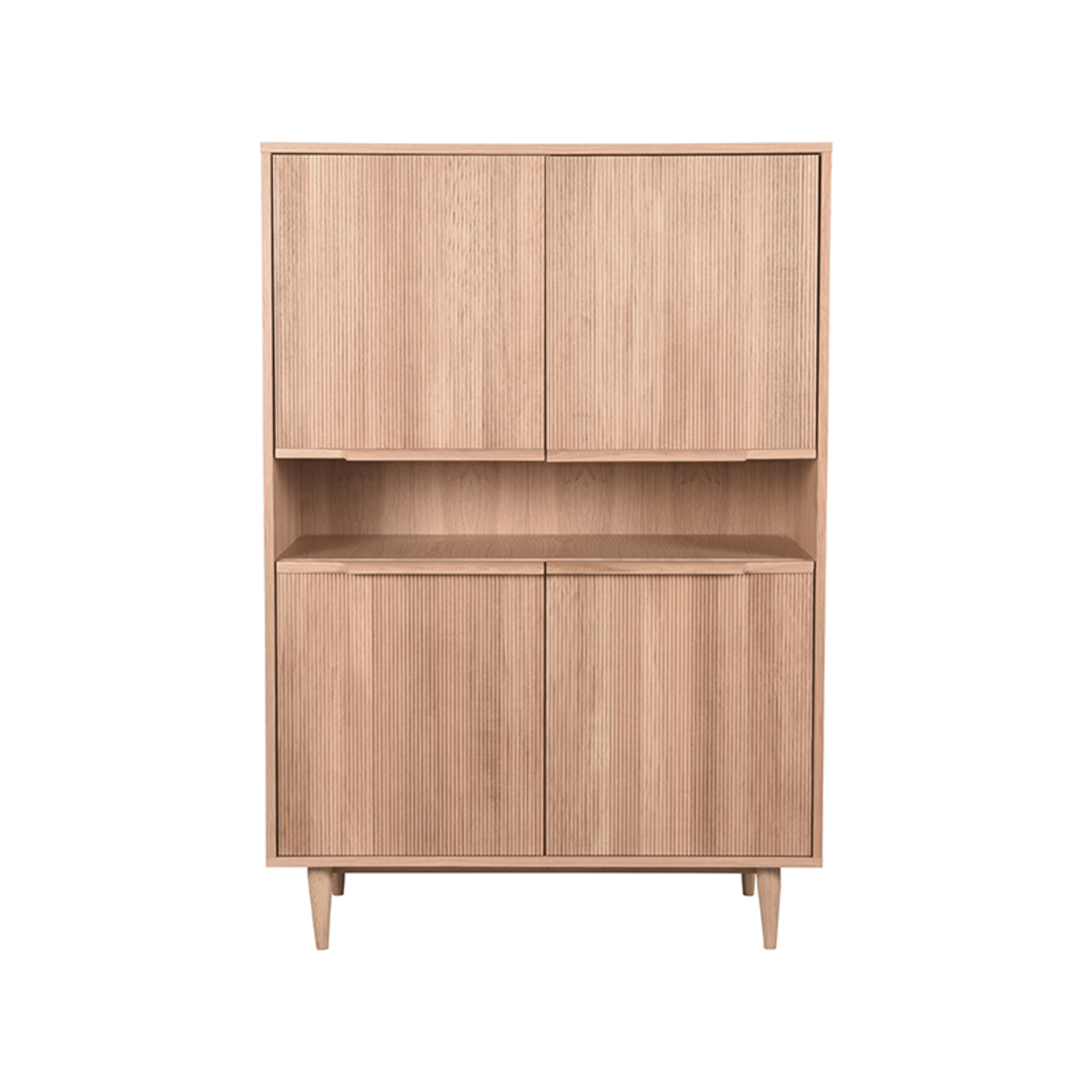 LABEL51 Bergkast Jule - Naturel - Eiken - Hoge Kast