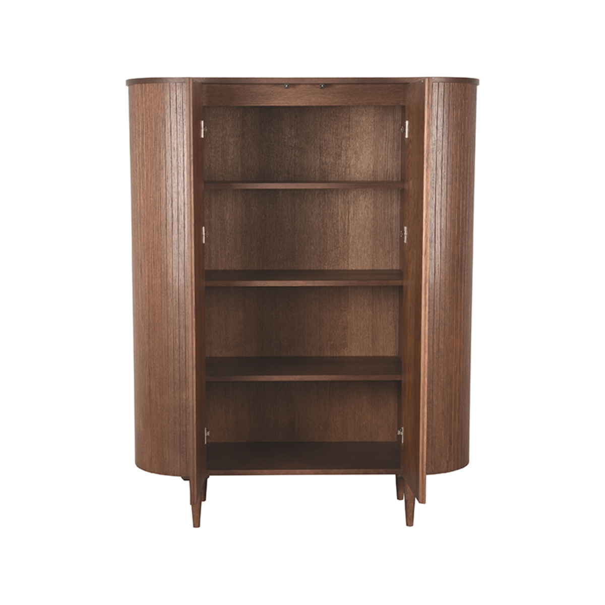 LABEL51 Bergkast Oliva - Walnoot - Eiken - Hoge Kast