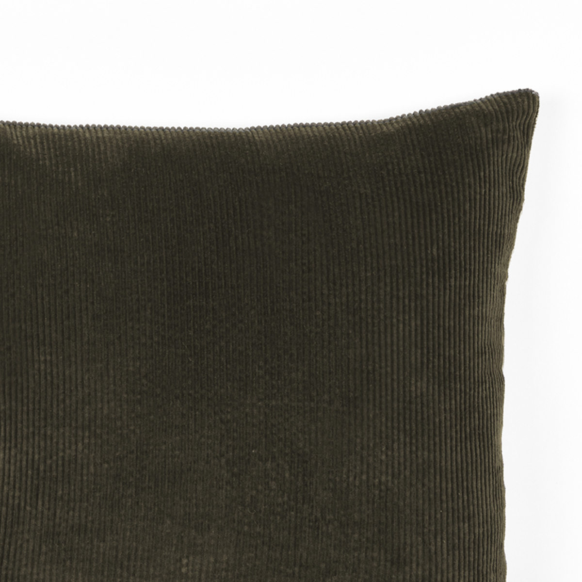 LABEL51 Sierkussen Rib - Army green - Katoen - One Size