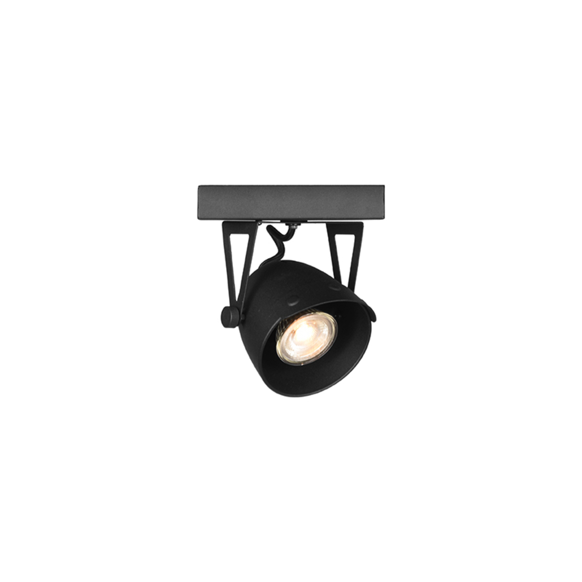 LABEL51 Spot Cap led - Zwart - Metaal - 1-Lichts