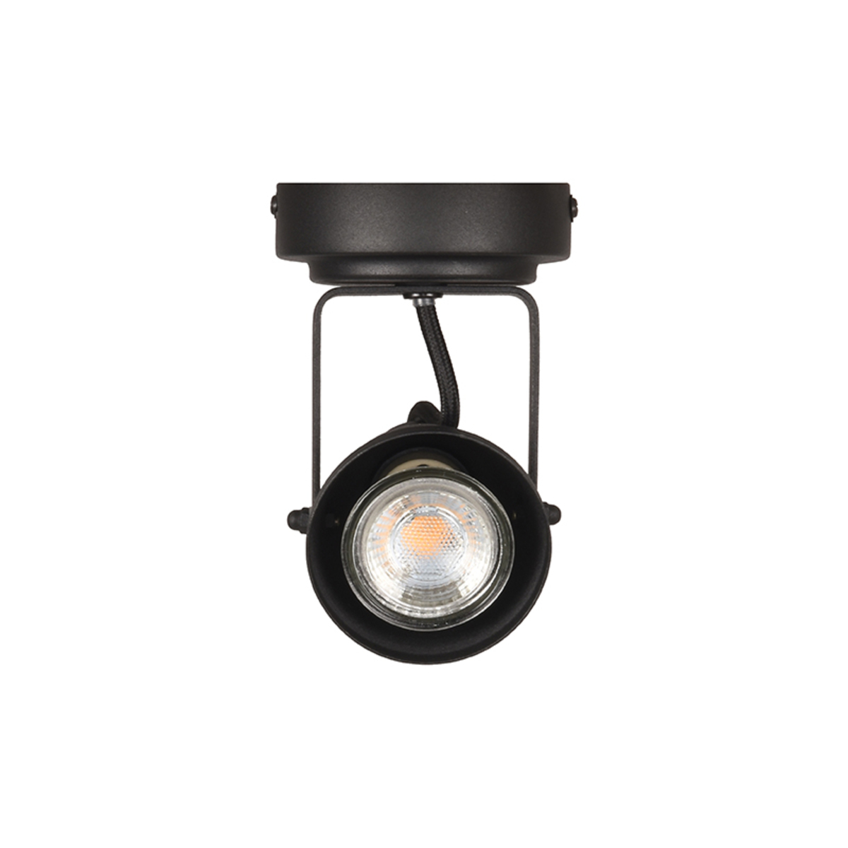LABEL51 Spot Max led - Zwart - Metaal - 1-Lichts
