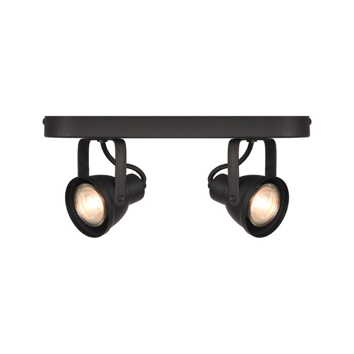 LABEL51 Spot Max led - Zwart - Metaal - 2-Lichts