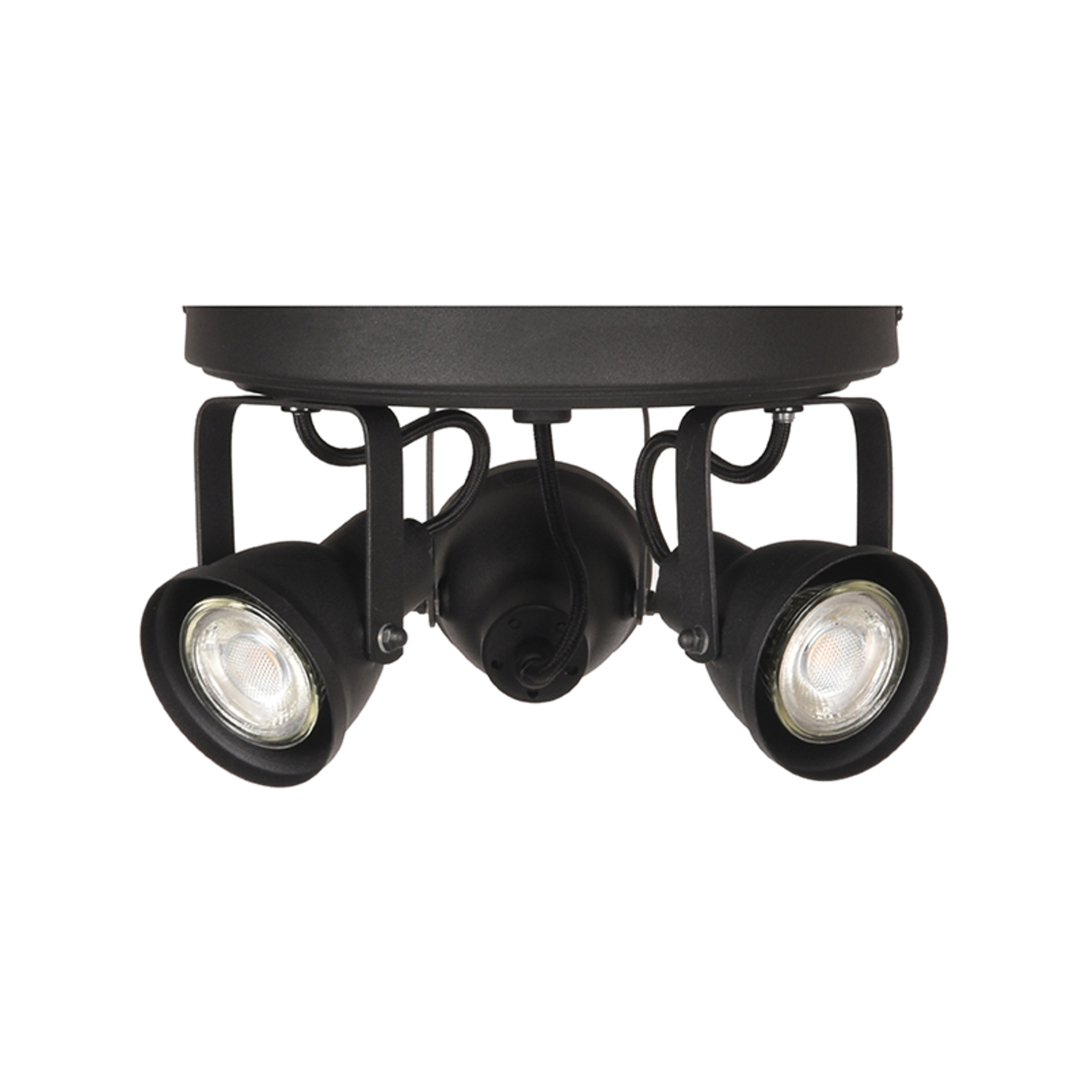 LABEL51 Spot Max led - Zwart - Metaal - 3-Lichts