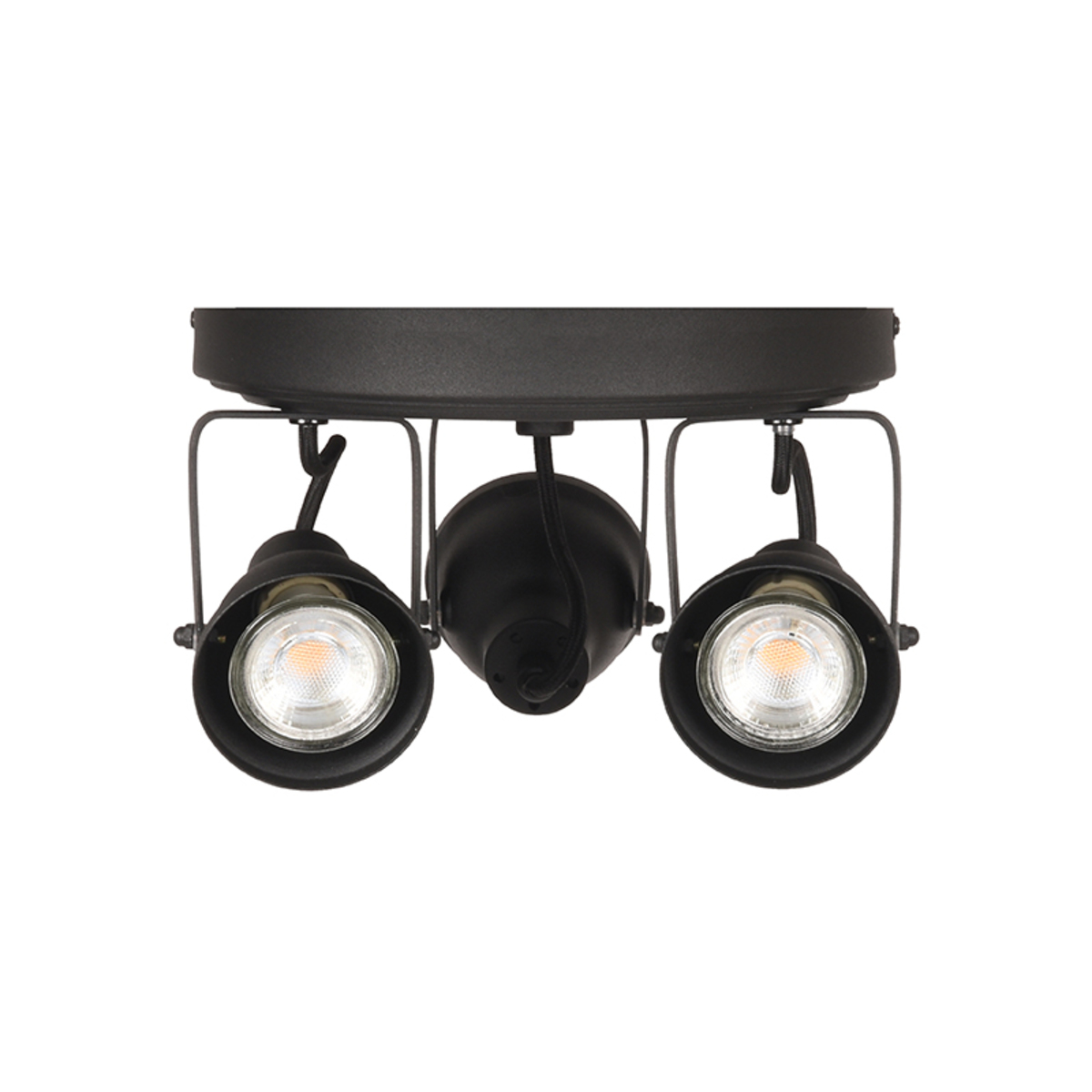 LABEL51 Spot Max led - Zwart - Metaal - 3-Lichts