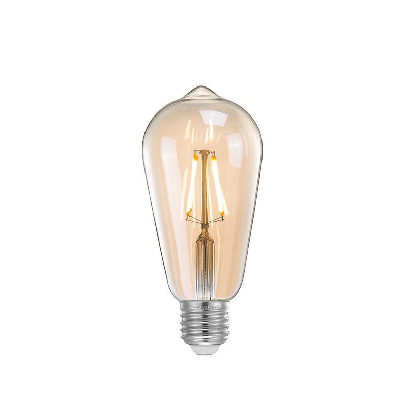 LABEL51 Lichtbron Kooldraadlamp - Glas - Peer