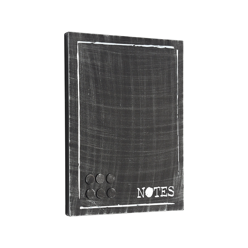 LABEL51 Wanddecoratie Memobord - Zwart - Metaal - One Size