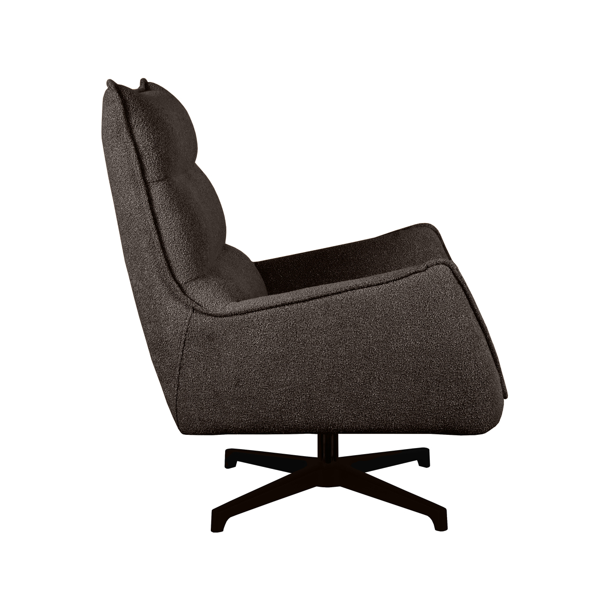 LABEL51 Fauteuil Rodia - Bruin - Boucle - One Size