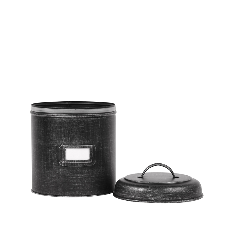 LABEL51 Opbergblik - Zwart - Metaal - XL