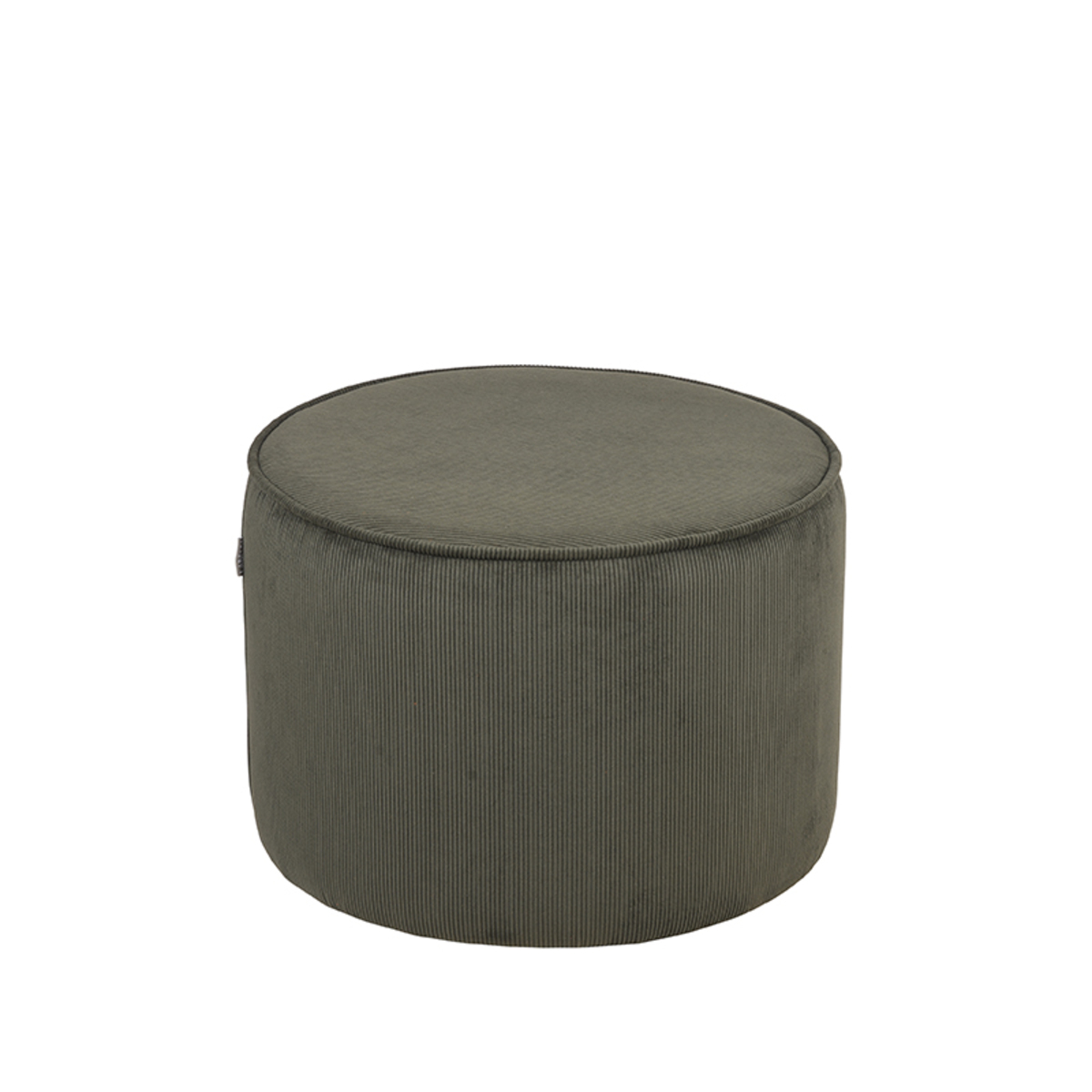 LABEL51 Poef Tibo - Army green - Ribcord - One Size