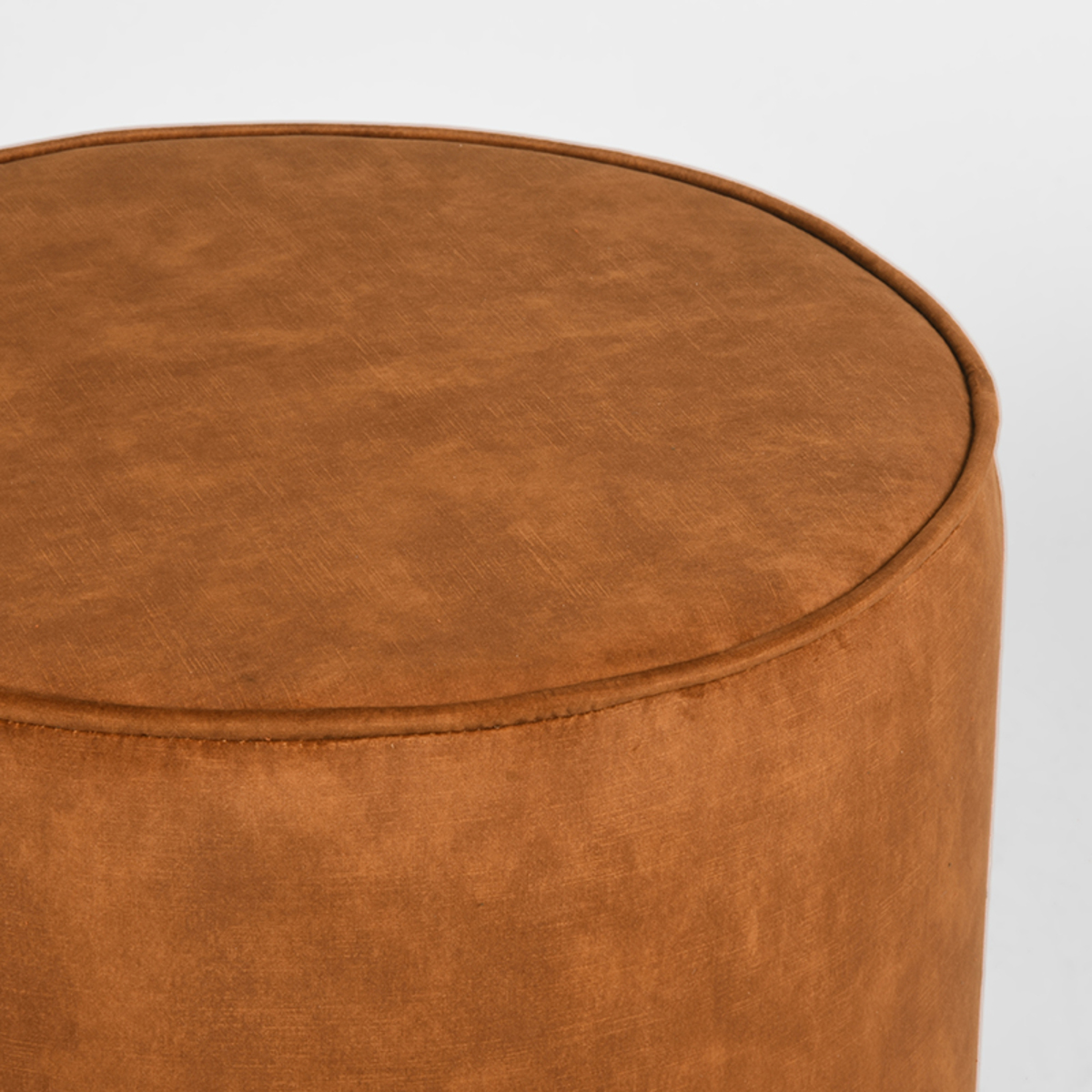 LABEL51 Poef Tibo - Oker - Velours - One Size