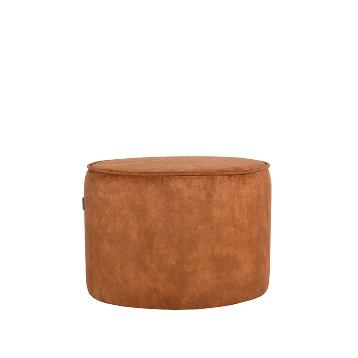 LABEL51 Poef Tibo - Oker - Velours - One Size