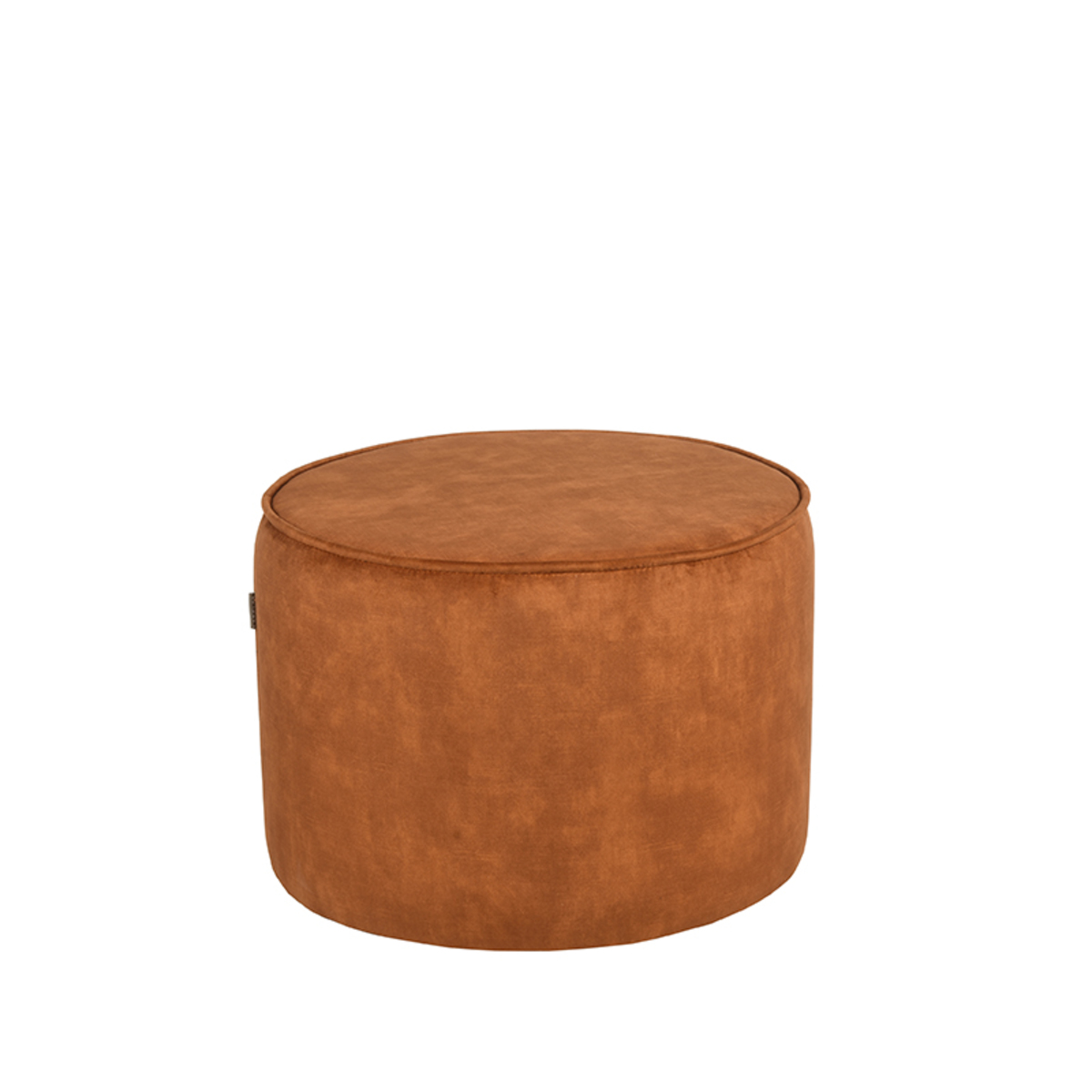LABEL51 Poef Tibo - Oker - Velours - One Size