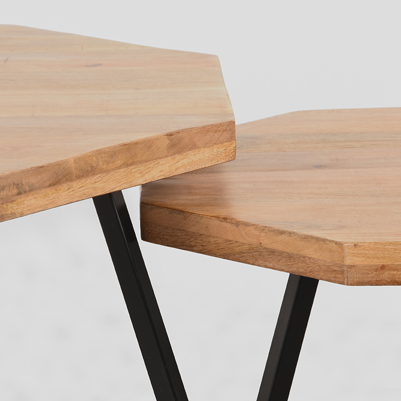 LABEL51 Salontafel I_Figure - Rough - Mangohout - 70 cm