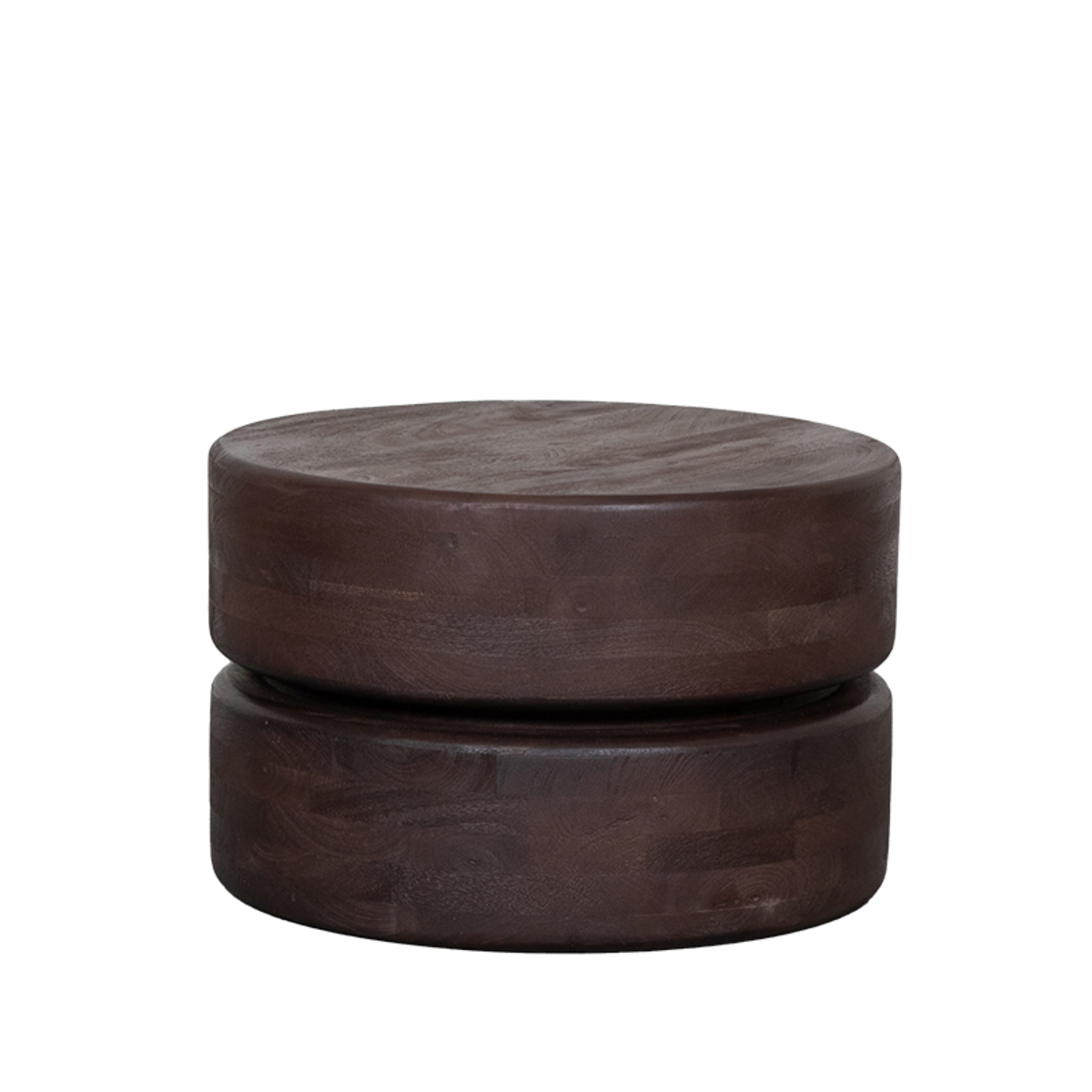 LABEL51 Salontafel I_Milly - Espresso - Mangohout - 50 cm