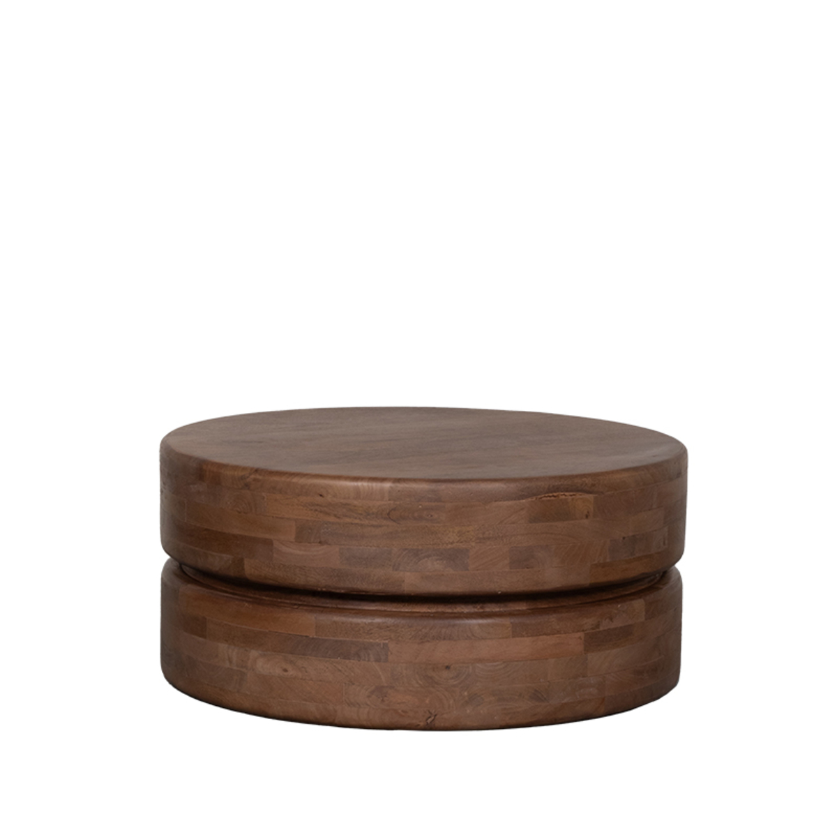 LABEL51 Salontafel I_Milly - Nature - Mangohout - 70 cm - Rond