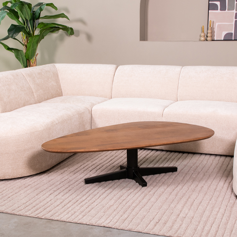 LABEL51 Salontafel I_Rosie - Nature - Mangohout - 140 cm
