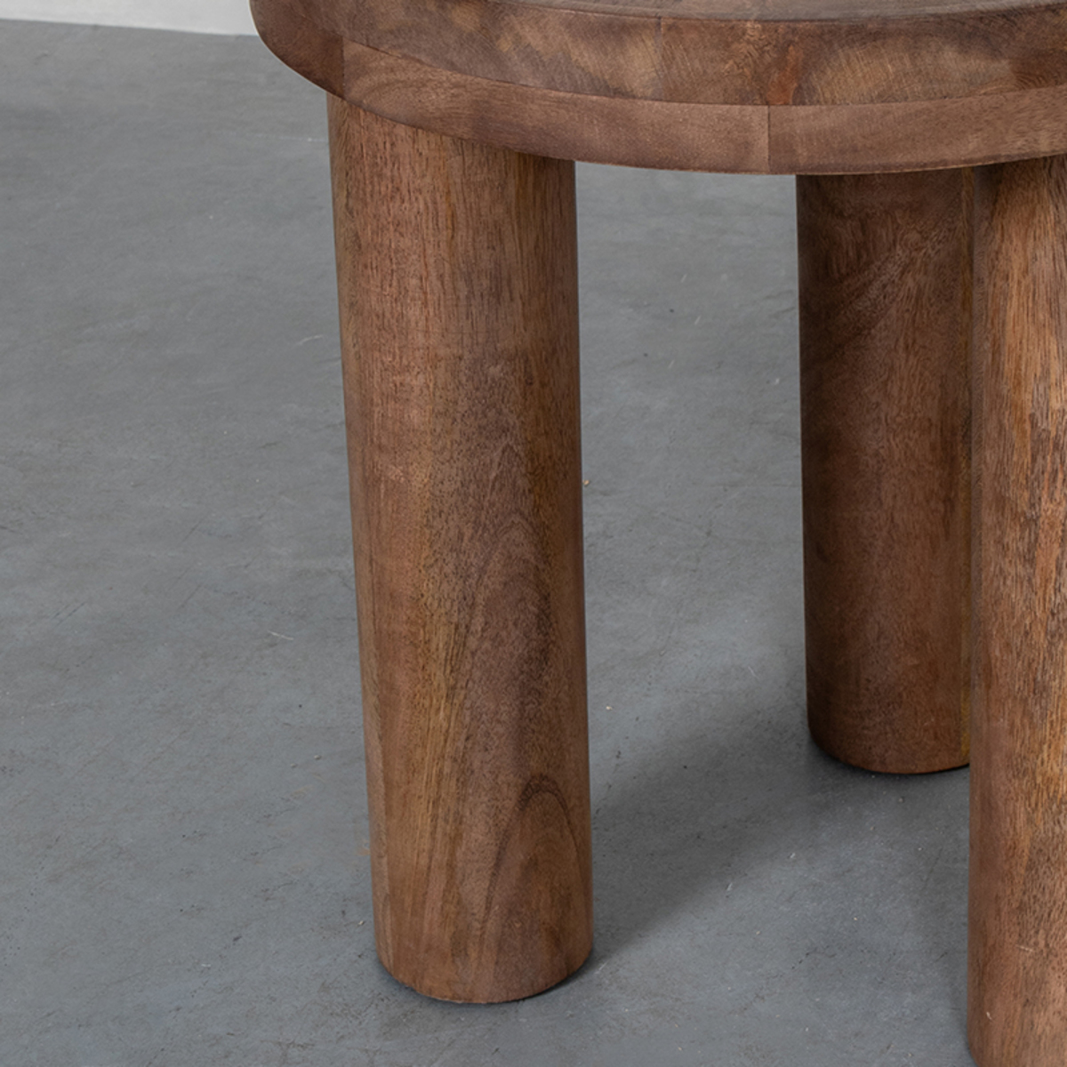 LABEL51 Bijzettafel I_Elly - Nature - Mangohout - 42 cm