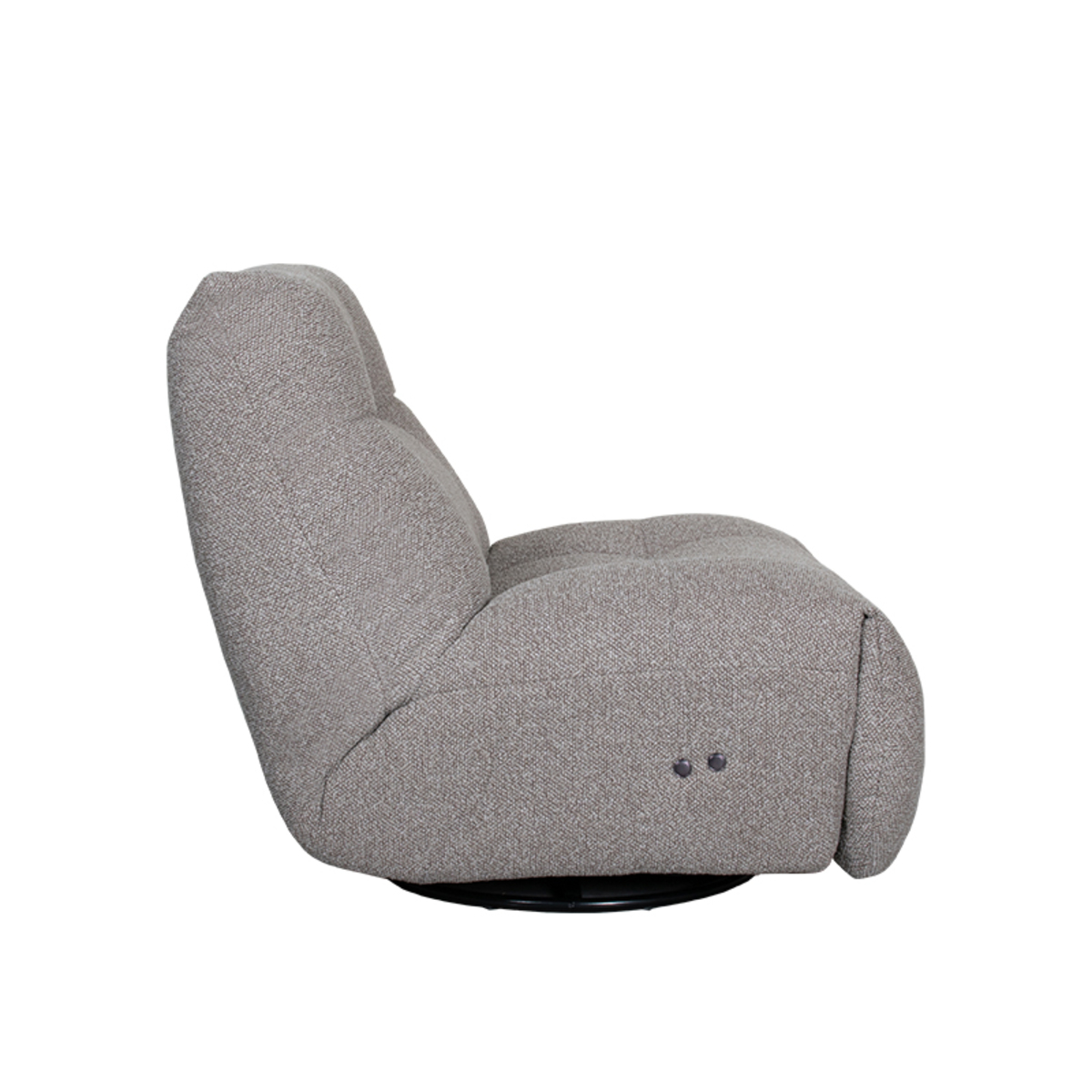 LABEL51 Fauteuil Relax & Recharge - Truffel grijs - Boucle - One Size