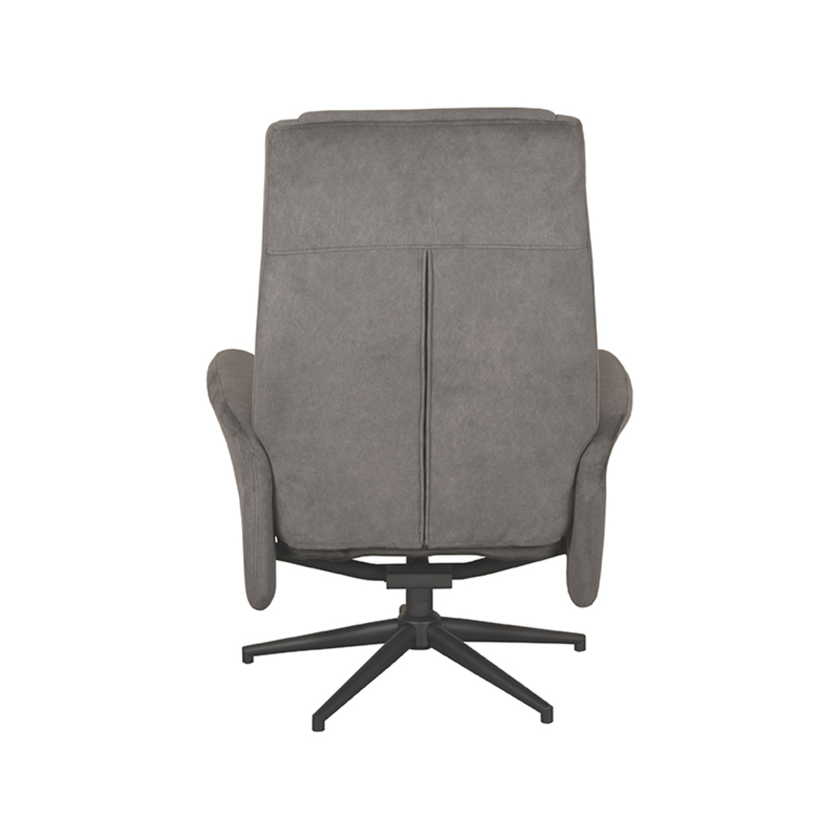 LABEL51 Fauteuil Bergen - Antraciet - Cosmo - Excl. Hocker