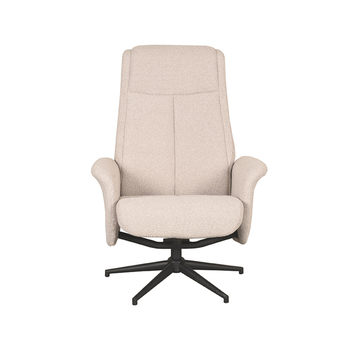 LABEL51 Fauteuil Bergen - Naturel - Boucle - Excl. Hocker