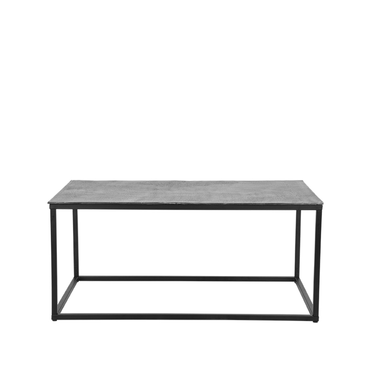 D-MAXX Salontafel Pride - Antiek ash - Metaal - 100 cm