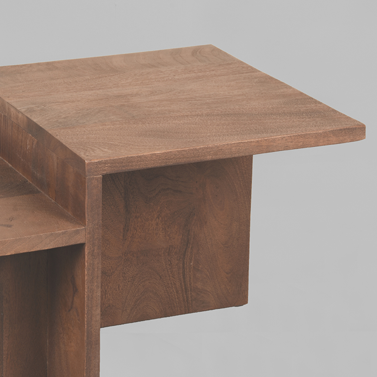 LABEL51 Salontafel Skip - Espresso - Mangohout - 90 cm