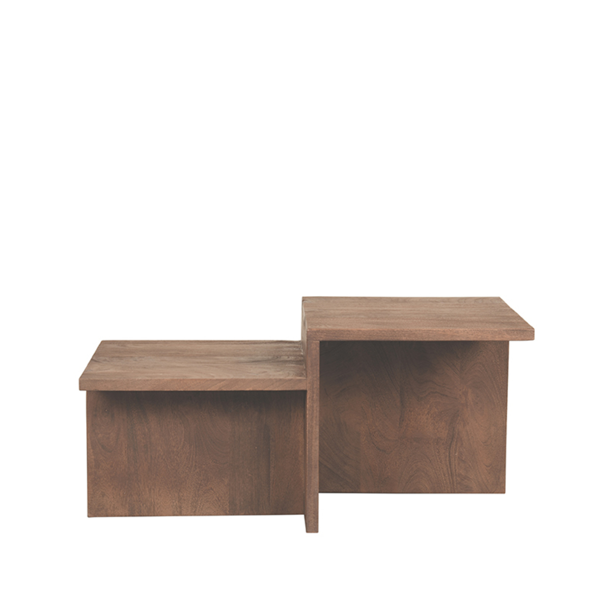 LABEL51 Salontafel Skip - Espresso - Mangohout - 90 cm