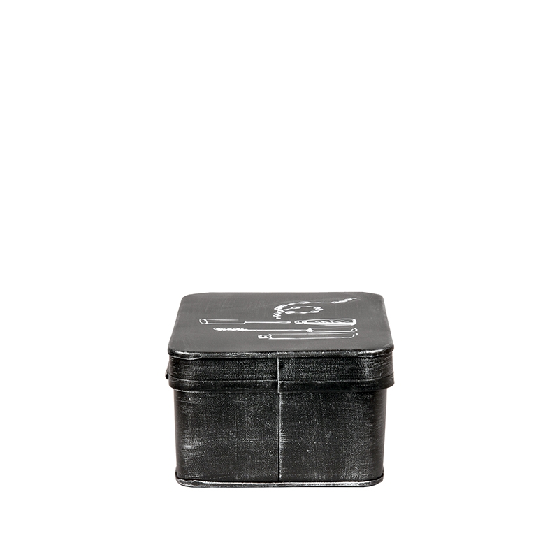 LABEL51 Make-Up opbergkist - Zwart - Metaal - One Size