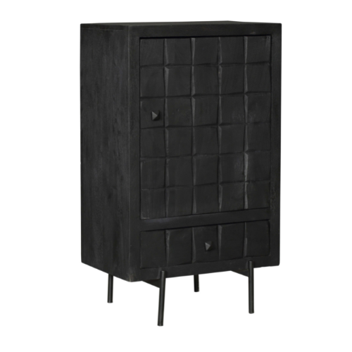 Kabinet kastje Brandy Black | 55 cm