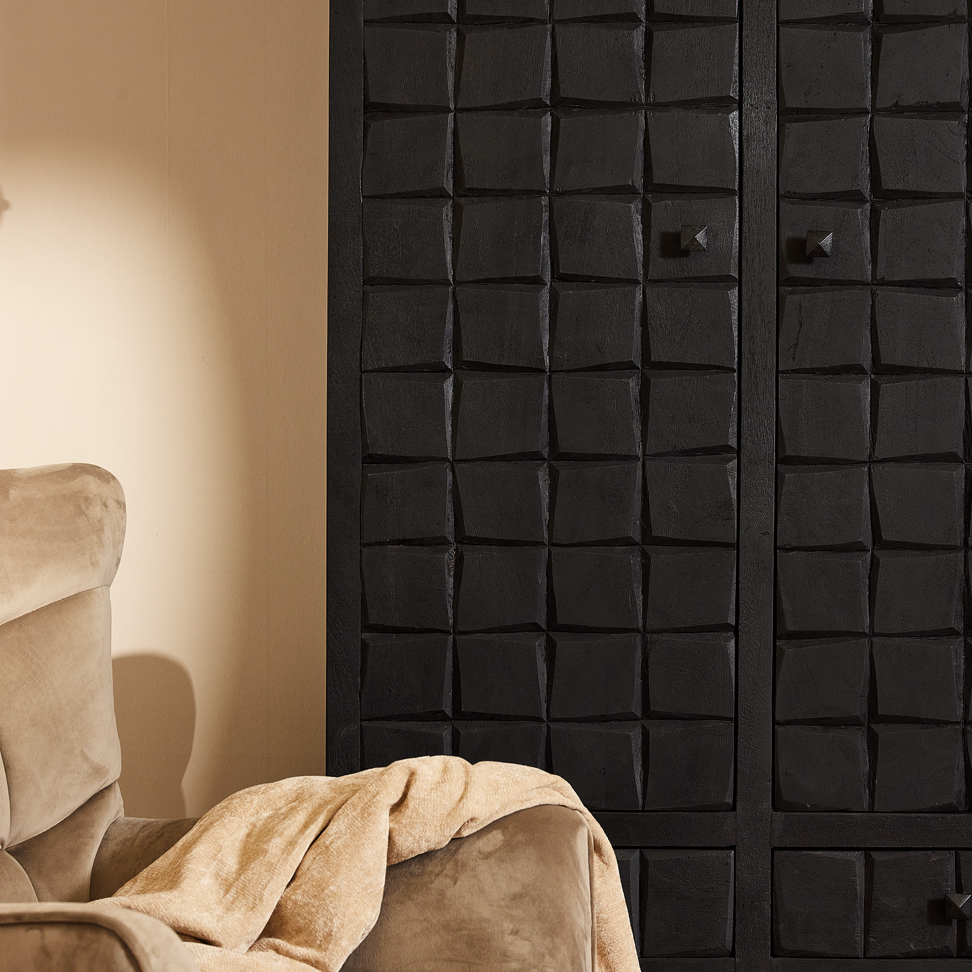 Kabinet Brandy Black | 100 cm