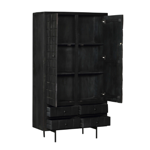 Kabinet Brandy Black | 100 cm