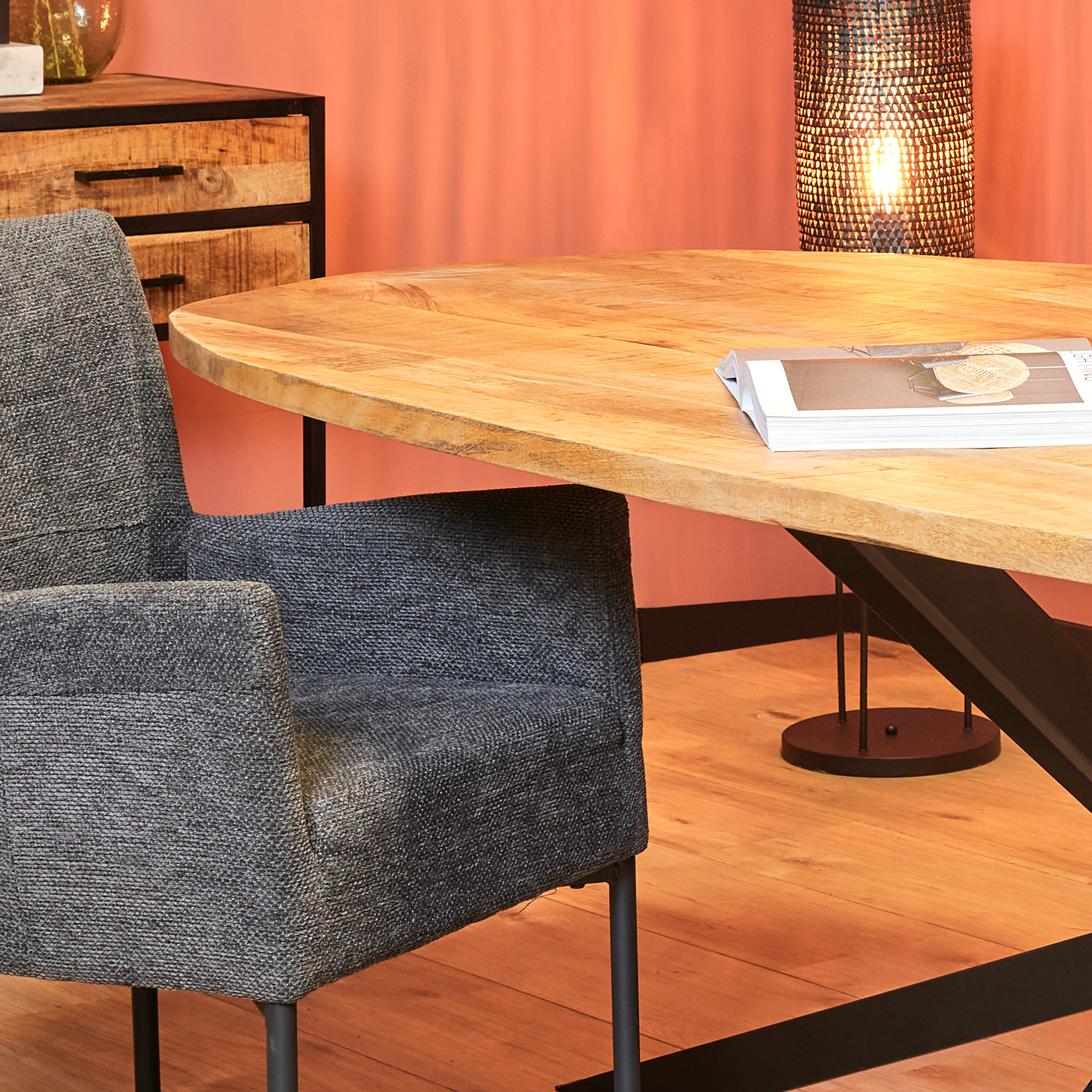 Eettafel Elegance 240 cm | Deens ovaal