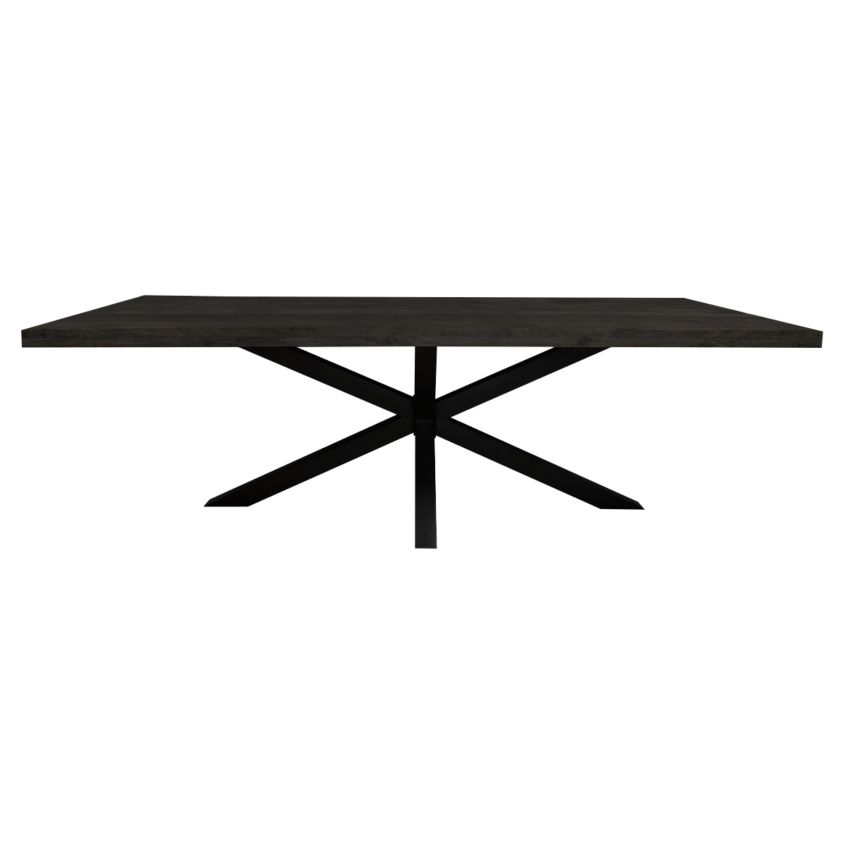 Eettafel Denver Black | 180 cm | Rechthoek