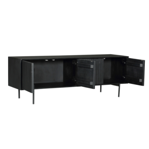 Tv meubel Madison Black | 165 cm