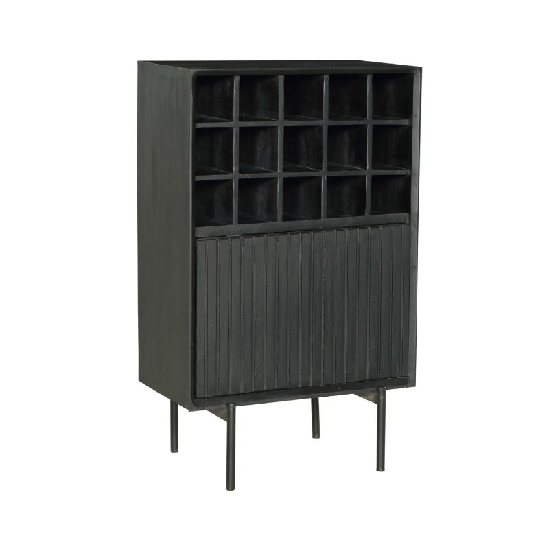 Wijnkast Madison Black | 55 cm