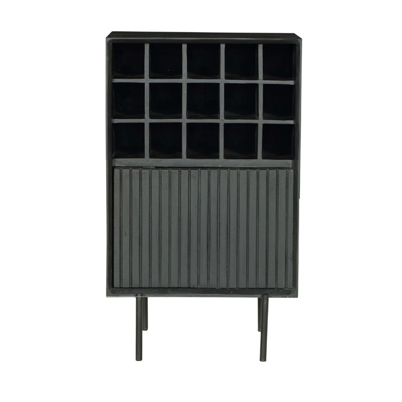 Wijnkast Madison Black | 55 cm