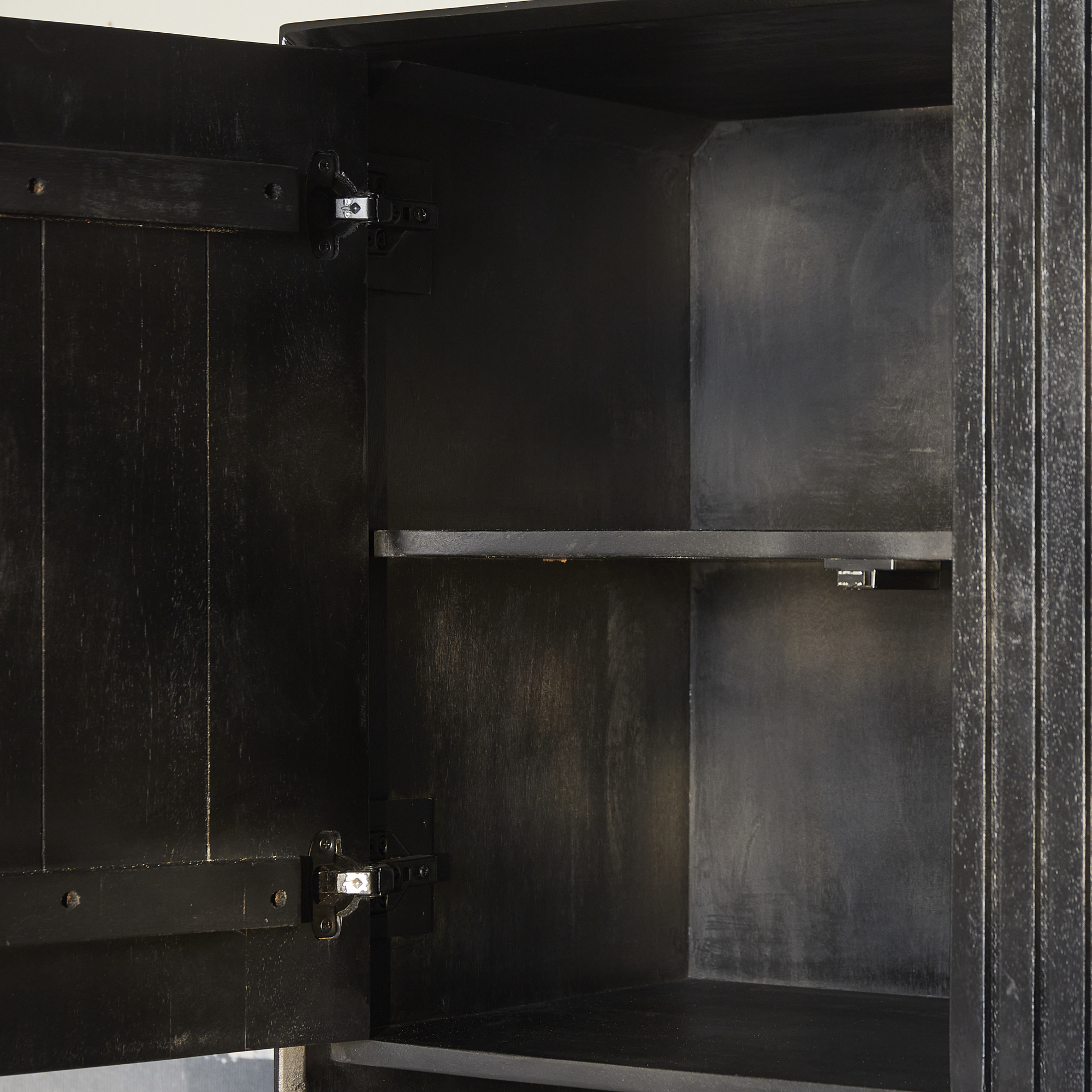 Vakkenkast Madison XL Black | 135 cm