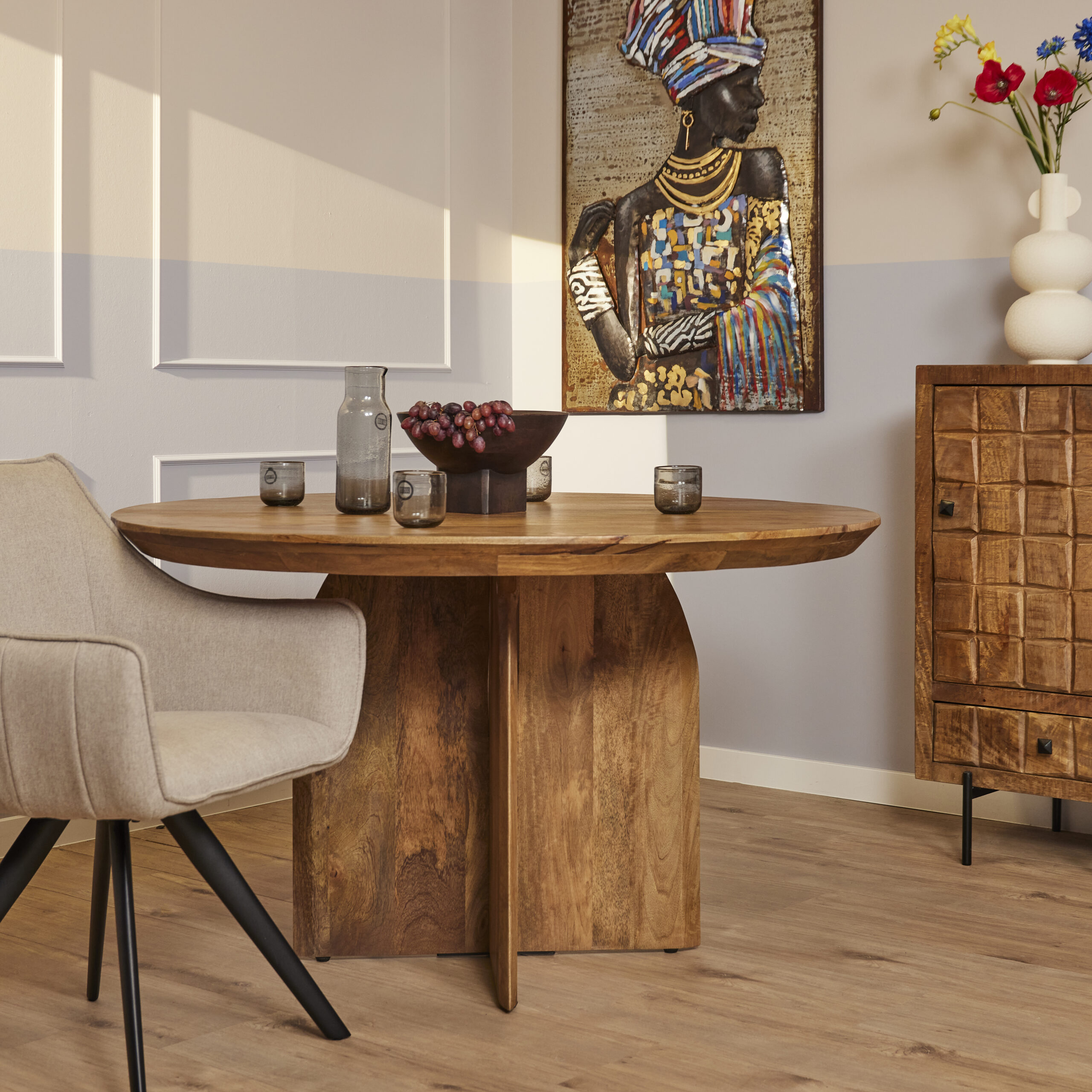 Eettafel Tense | 150 cm | Rond