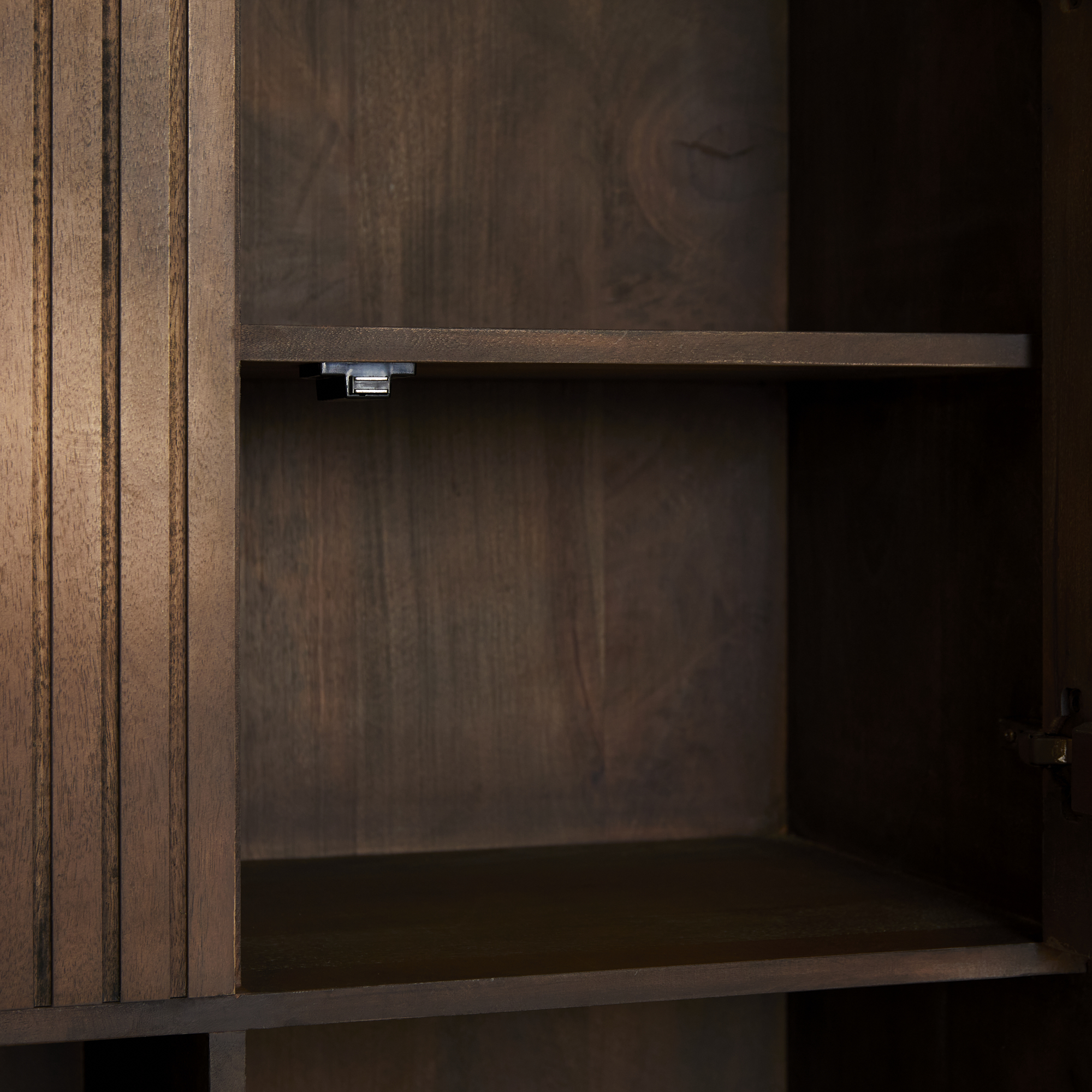 Vakkenkast Madison XL Walnut | 135 cm