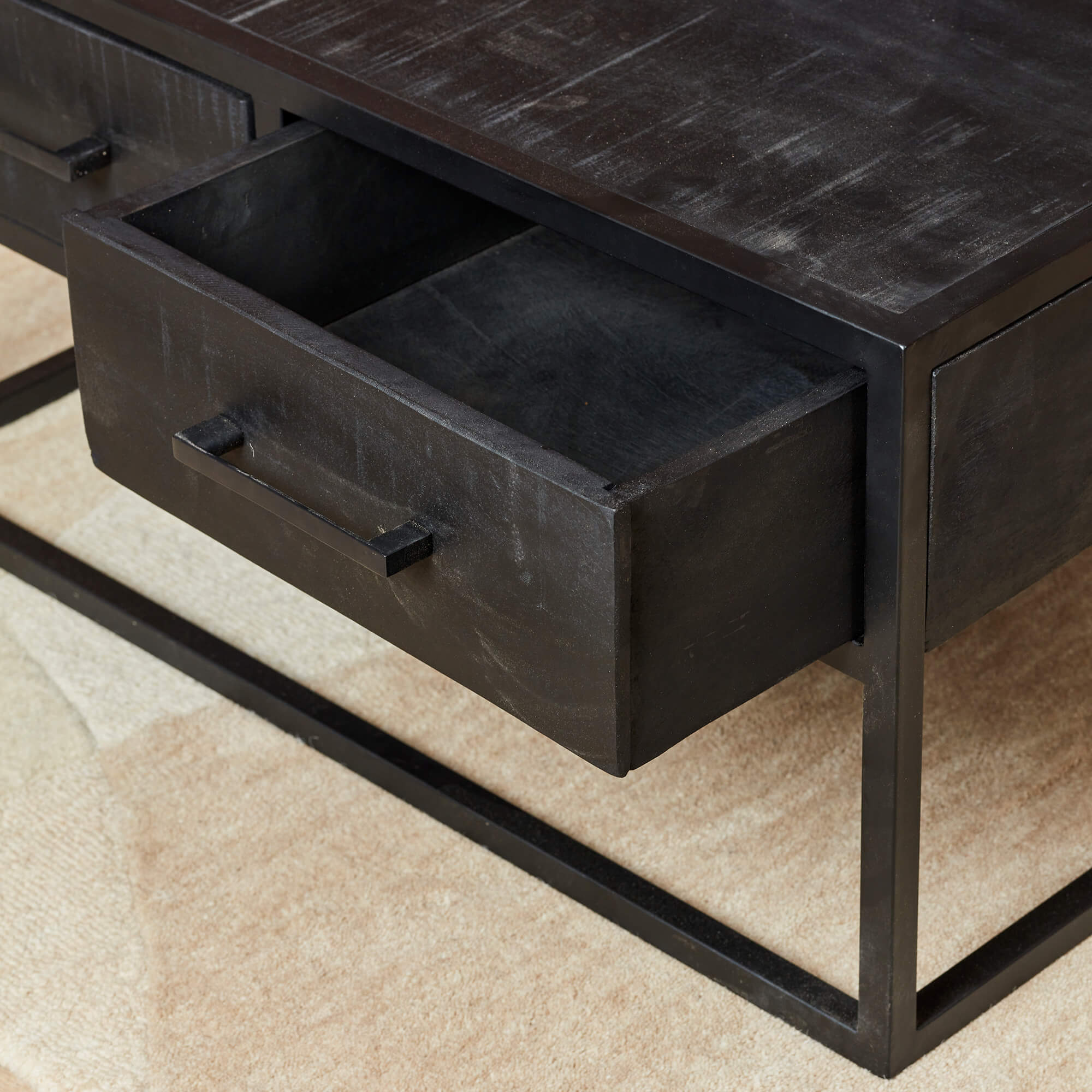 Salontafel Denver Black | 80 cm
