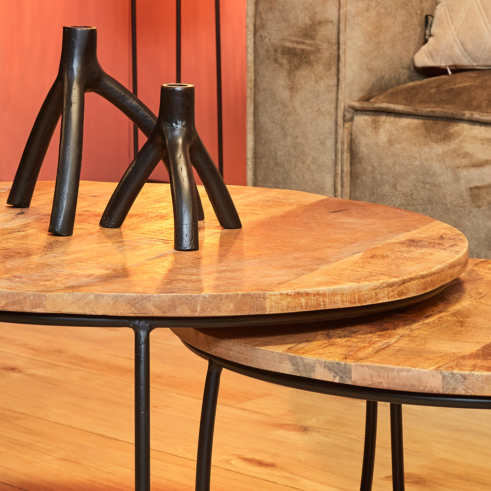 Salontafel Coco | 70 cm | Set van 2